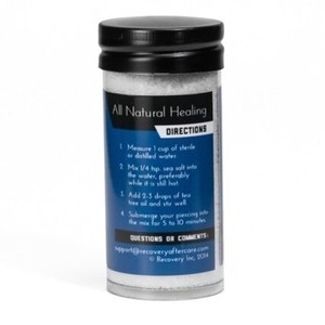 Piercing Aftercare Sea Salt From the Dead Sea - Recovery Aftercare