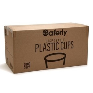 Saferly 5oz Disposable Plastic Rinse Cups - Case of 2000 Cups