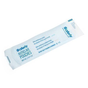 Saferly Sterile Pouches - 2-3/4" x 10" - Box of 200