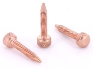 Short Copper Contact Screw - M4 Metric - Version 1