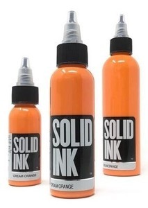 Solid Ink - Cream Orange