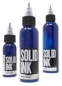 Solid Ink - Dark Blue