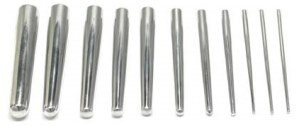Calor Style Steel Tapers 18 gauge to 1"gauge - Choose Your Size