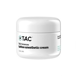 TAC - Tattoo Anesthetic Cream - 1oz Jar