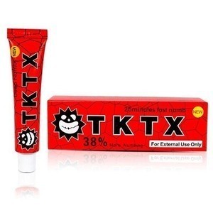 TKTX Tattoo Numbing Cream - 10g 38% Red Tube