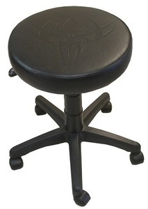 Tattoo and Piercing Shop Stool - 16" Wide and Adjustable Height