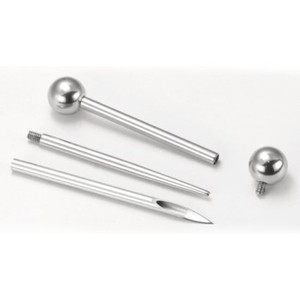 Threaded Taper - 12g with 1.2mm Internal Threading