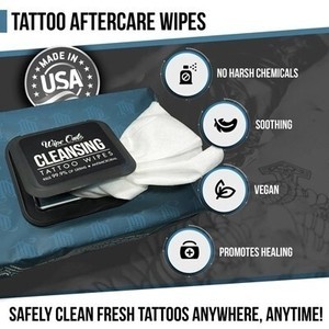 Wipe Outz Cleansing Tattoo Wipes