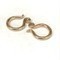 10k Rose Gold Hanger Rings - Style RGR1A
