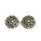14g Chandi Mandala Bronze Threaded Ends With Silver Dome Accent