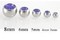 14g to 8g Steel Jeweled Replacement Ball for Externally Threaded Jewelry