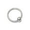 18g Steel Captive Bead Ring