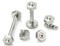 Bolt Top for Internally Threaded Jewelry