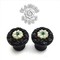 Collectors Series Black Wood Flower Power - Mother of Pearl White Blossom